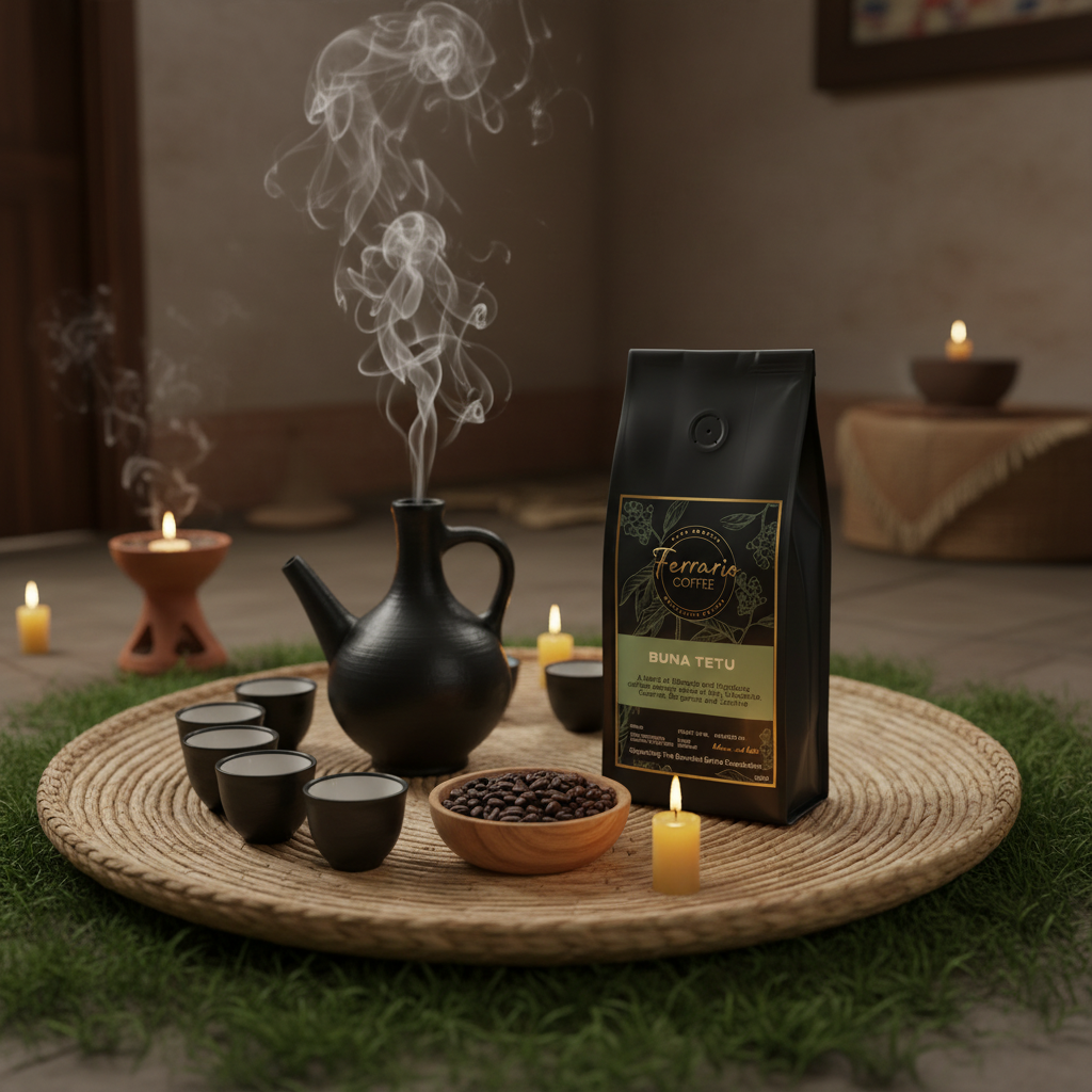 Buna Tetu - A blend of Ethiopian and Hounduran Coffees