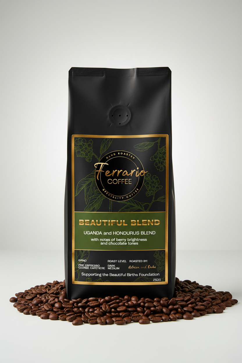 Beautiful Blend Black Coffee Bag Product Shot