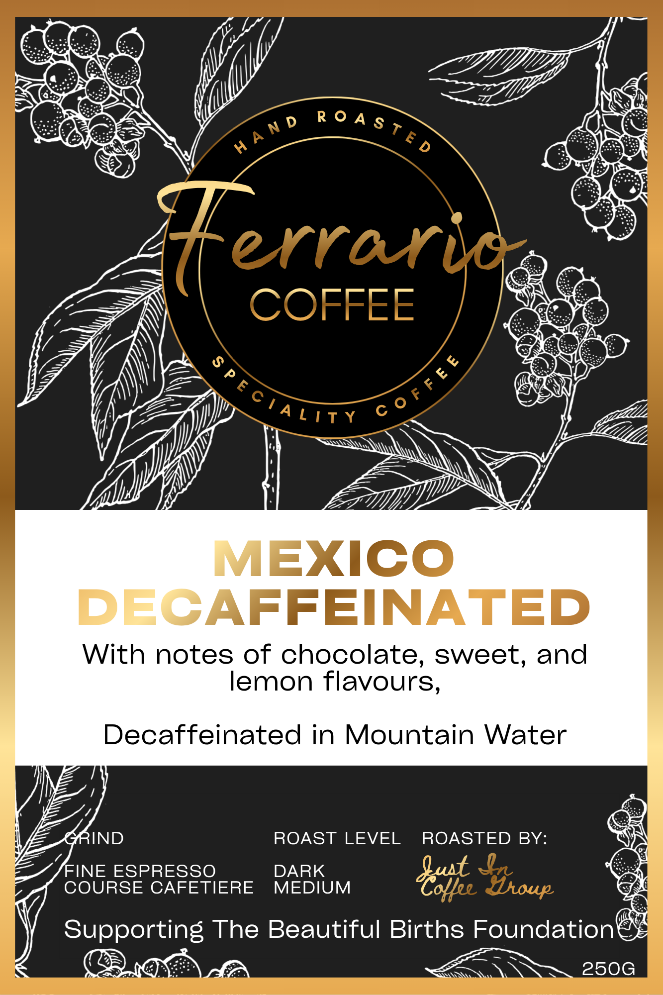 Mexico Mountain Water Decaffeinated